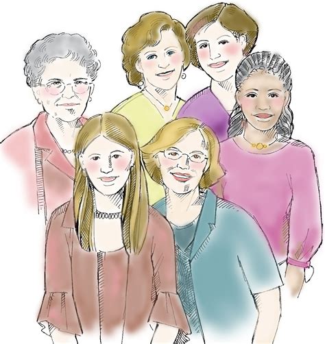 women group clipart